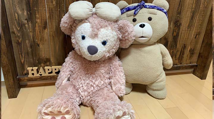 ぬいぐるみ　　クリーニング